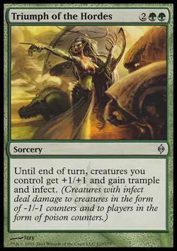 MTG TRIUMPH OF THE HORDES EXC - TRIONFO DELL'ORDA - NPH - MAGIC - Image 1