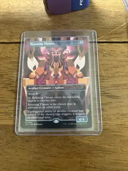 Roaming Throne (Borderless) The Lost Caverns of Ixalan Regular - Image 1