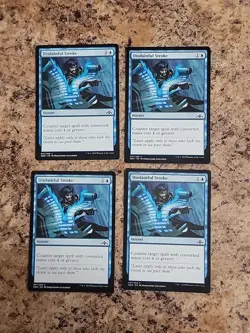 DISDAINFUL STROKE ~mtg NM/M Guilds of Ravnica Com x4 - Image 2