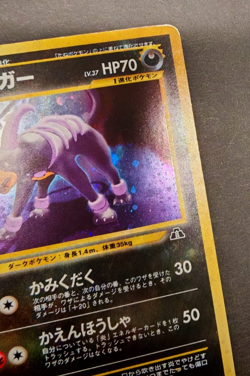 Houndoom Holo Crossing the Ruins... 229 JPN – Pokemon Card Rare - Image 3