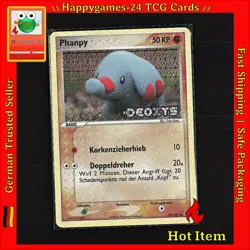 Phanpy - Pokemon Karte TCG 69/107 Non Holo EX Deoxys /V65 - Image 1