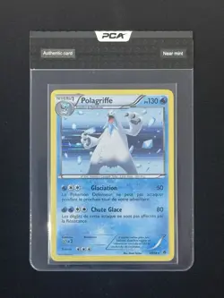 Carte Pokemon Polagriffe 30/98 Holo Noir et Blanc N&B Fr NM PCA - Image 2