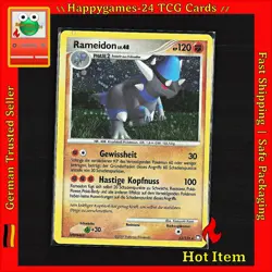 Rameidon - Rampardos Pokemon Karte 33/123 Non Holo Geheimnisvolle Schatze /V31 - Image 1