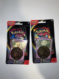 Pokemon TCG: Phantasmal Flames Single Pack Blister Set - Cottonee & Whimsicott - Image 1