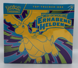 Pokemon Erhabene Helden Top Trainer Box (TTB) - Deutsch TCG | OVP SEALED NEU - Image 1