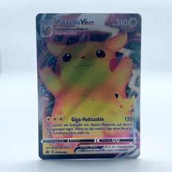 Pokemon TCG Karte - Pikachu VMAX Black Star Promo SWSH062 DE - Image 1