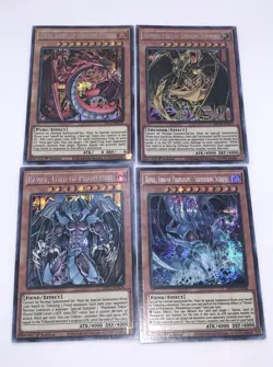 YUGIOH SACRED BEAST MP21 SET HAMON/URIA/RAVIEL + SHIMMERING SCRAPER SECRET 1ST - Image 1