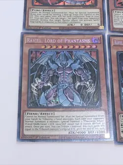 YUGIOH SACRED BEAST MP21 SET HAMON/URIA/RAVIEL + SHIMMERING SCRAPER SECRET 1ST - Image 4