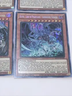 YUGIOH SACRED BEAST MP21 SET HAMON/URIA/RAVIEL + SHIMMERING SCRAPER SECRET 1ST - Image 5