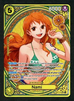 One Piece Heroines Edition Extra Booster Nami EB03-053 (SP) - Image 1