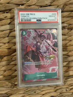 One Piece Yamato 2023 CS Celebration Championship Promo P-008 PSA 10 - Image 1
