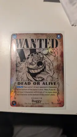 Buggy OP09-051 Wanted SP - Emperors in the New World - One Piece - English - NM - Image 1