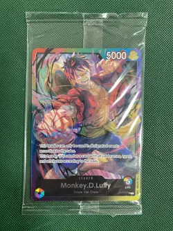 Monkey.D.Luffy Sealed Battle Promo v2 Leader FOIL English NM One Piece TCG - Image 1