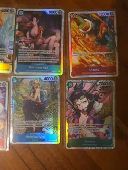 15x mixed english one piece Super Rare SR and regular don cards assorted sets - Image 3