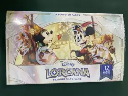 Disney Lorcana TCG Fabled Set 9 Booster Box New Sealed Trading Cards - Image 1