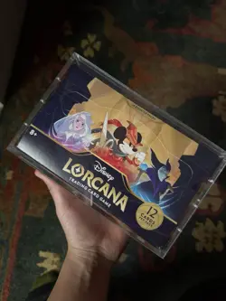 Disney Lorcana The First Chapter Booster Box 24 Packs (11098190) Factory Sealed - Image 1