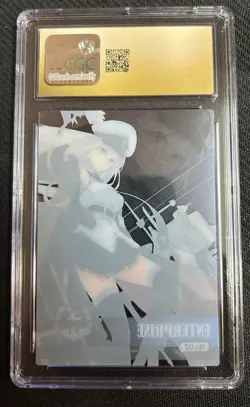 2024 Azur Lane Bushiroad Vol. 1 Clear Collection Enterprise #2 CGC 10 PRISTINE - Image 2
