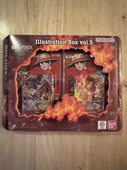 One Piece Card Game Illustration Box Vol. 5 Brand New SEALED Bandai Namco - Image 1