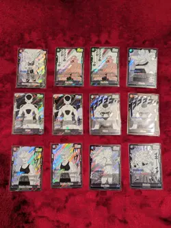 Dragon Ball Super Card Game SB02 SR Card Lot (12 Cards Total, See Description) - Image 1