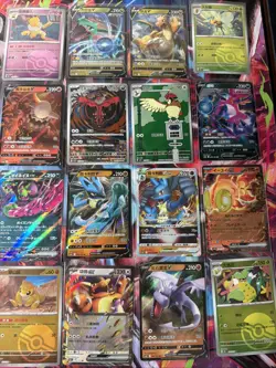 Pokemon 16 Card Lot nm V Max Mega Amazing Ex HOLO Rare Hits Only F55 - Image 1