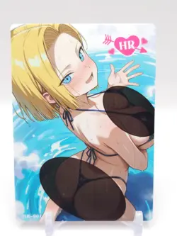 Genki Parade 2 - Anime Waifu Thermal Trading Card - Android 18 - Image 1
