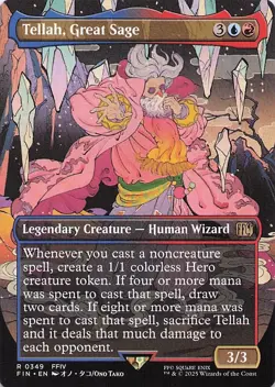 Tellah, Great Sage (Borderless) Final Fantasy Regular - Image 1