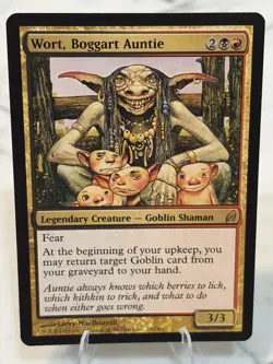 MTG Wort Boggart Auntie Lorwyn Regular Card Magic The Gathering NM Condition - Image 1
