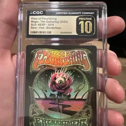 MTG Rites of Flourishing (Rainbow Foil) SLD x KEXP 2074 CGC Pristine 10 Pop 1 🔥 - Image 1