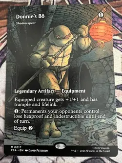 Donnie's Bo - Shadowspear (Borderless) Teenage Mutant Ninja Turtles... - Image 1