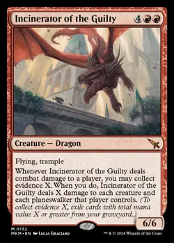 MTG Incinerator of the Guilty ** Murders at Karlov Manor ** English - Image 1