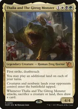 MTG Thalia and The Gitrog Monster ** March of the Machine ** English - Image 1