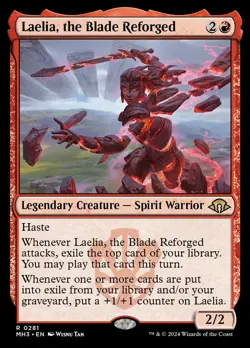 MTG Laelia, the Blade Reforged ** Modern Horizons 3 ** English - Image 1