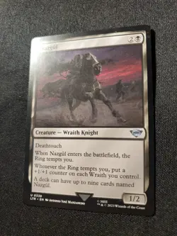 Nazgul 0338 NM The Lord of the Rings Magic The Gathering MTG Tcg See Pics - Image 3
