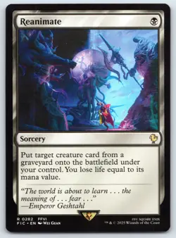 Reanimate - Commander: FINAL FANTASY - MTG - Near Mint - Image 1