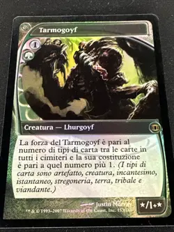 Tarmogoyf Future Sight Foil Italian Magic The Gathering MTG Card LP - Image 4