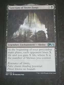 Sanctum of Stone Fangs 120/274 Magic The Gathering MTG - Image 1