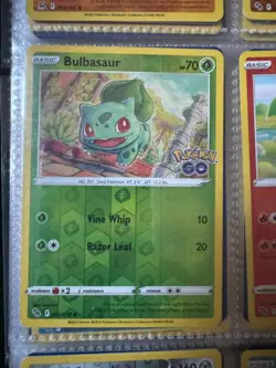 MINT! Bulbasaur 001/078 - Pokemon Go - Common - Reverse Holo - Pokemon Card TCG - Image 1