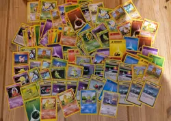 105x Base Set Pokemon Cards - 1999 Vintage WOTC - Rare Cards! /102 - Image 1