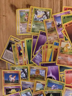 105x Base Set Pokemon Cards - 1999 Vintage WOTC - Rare Cards! /102 - Image 2