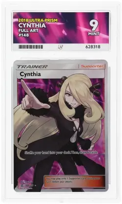 Pokemon Cynthia 148/156 Full Art Ultra Prism ACE 9 - Image 1