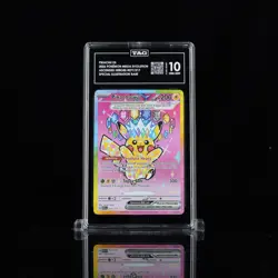 1/1 TAG 10 Pikachu EX SIR 277/217 Ascended Heroes English Pokemon LOW POP PSA - Image 1