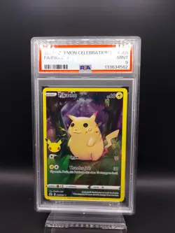 2021 POKEMON CELEBRATIONS #005 FULL ART/PIKACHU PSA 9 - Image 1