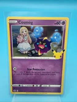 Pokemon Cosmog #013/025 Celebrations 25th Anniversary Holo Rare NM - Image 1