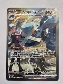 Pokemon TCG Steven's Metagross EX 289/217 Ascended Heroes - Image 1