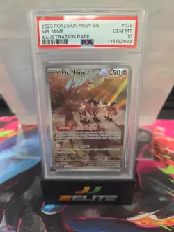 2023 Pokemon Scarlet & Violet 151 Illustration Mr. Mime Psa 10 - Image 1