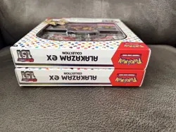LOT OF 2 - Alakazam Ex Collection Boxes Scarlet & Violet 151 Pokemon 2023 Sealed - Image 3