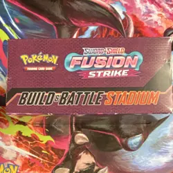 Pokemon Sword & Shield Fusion Strike Build & Battle Stadium Kit Mew Sealed - Image 3