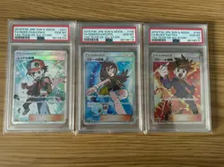 POKEMON 201 RED'S CHALLENGE 196 GREEN'S EXPLORATION 193 BLUE'S TACTICS PSA 10 - Image 1