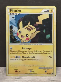 Pikachu HGSS03 HGSS Holo 2010 - Black Star Promo - English - Pokemon TCG - Image 1