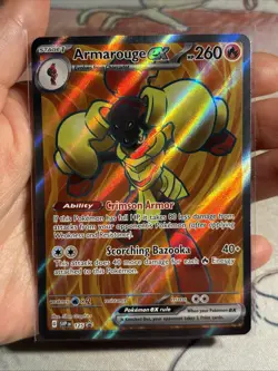 Armarouge ex SVP125 SVP 125 SV Black Star Promo Pokemon NM - Image 1